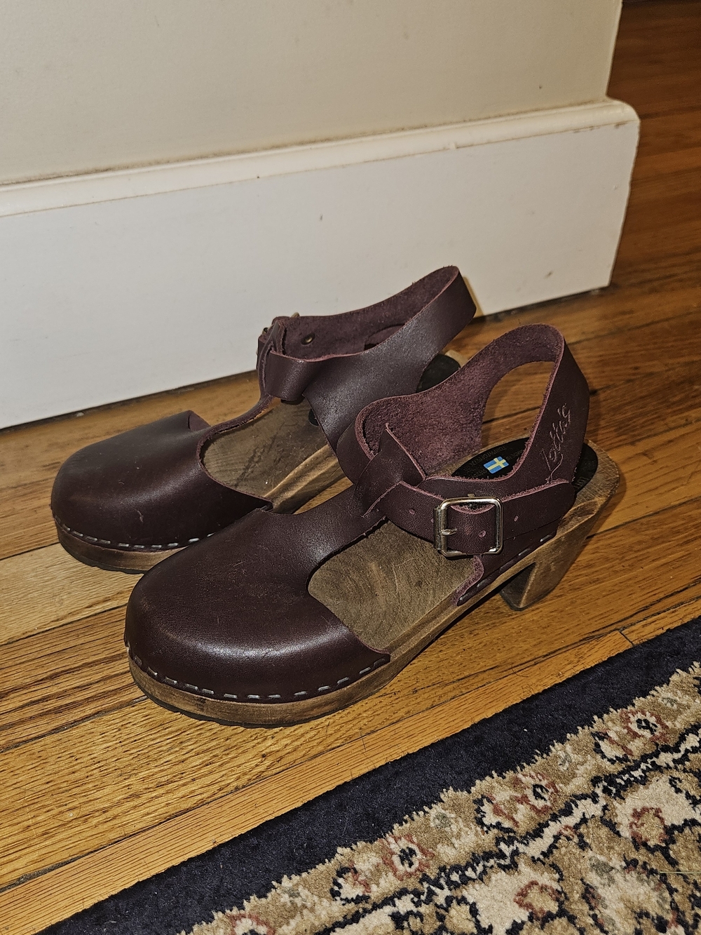 Lotta's Swedish-Style Leather Clog Sandals